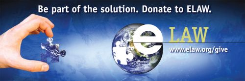 Be part of the solution. Donate to ELAW