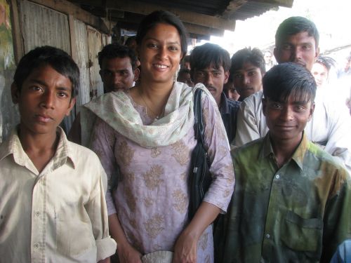 Bangladesh: Rizwana with workers