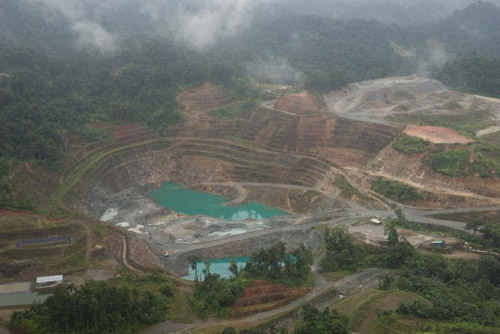 Open mine Open mine